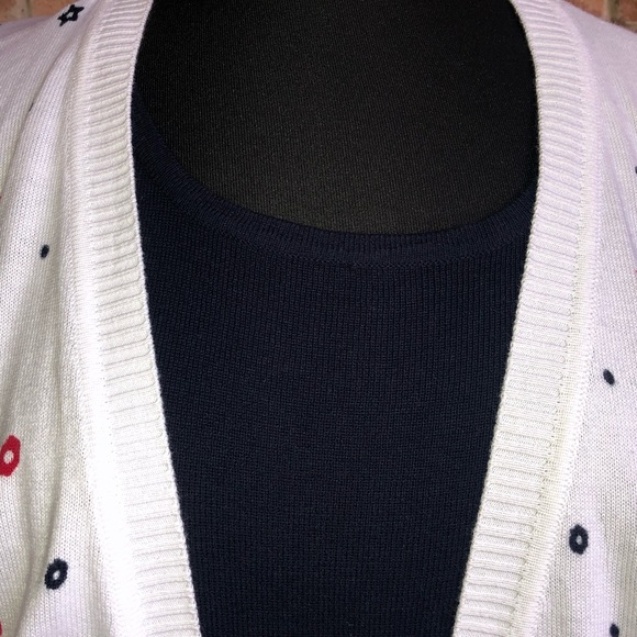 C.D. Daniels Nautical Twill Sweater 2X - Picture 2 of 3